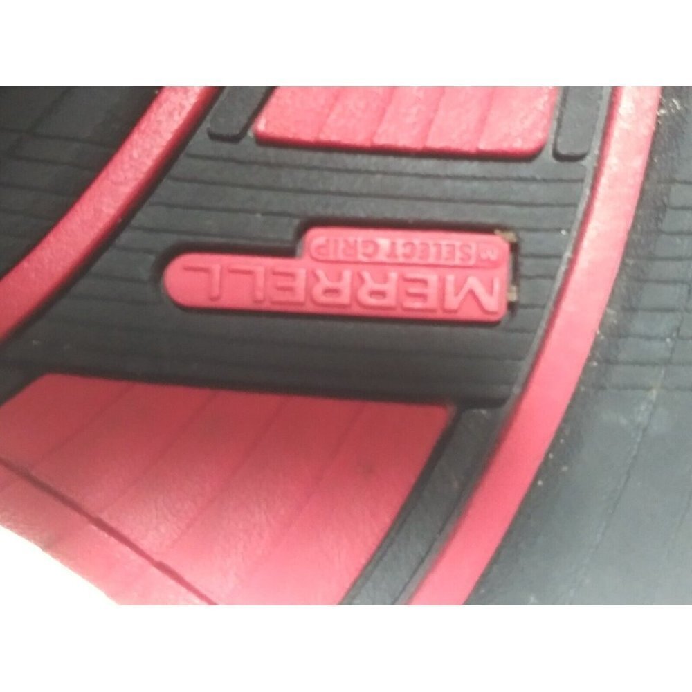 Merrell Womens Panther MY53338 Black Gray Leather Sport Sandals Comfort Size 5M - Picture 8 of 9